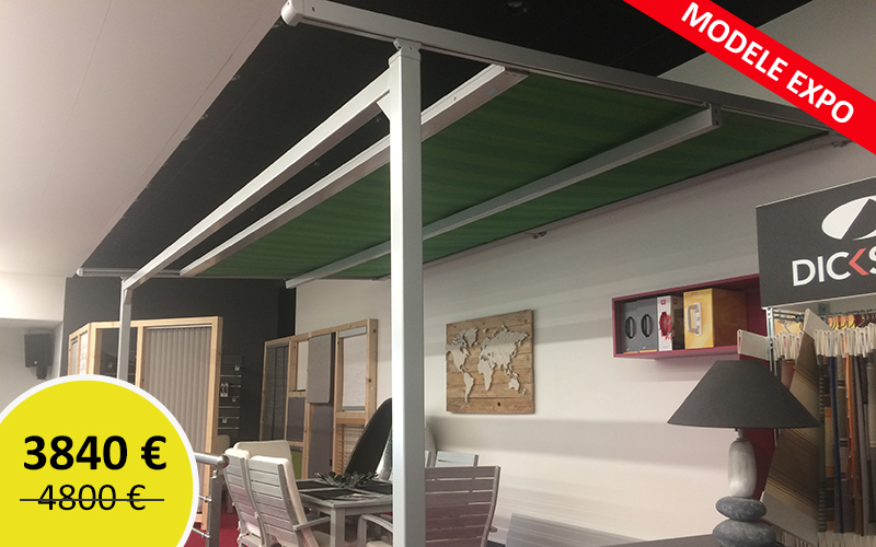 Pergola à toile enroulable XL à prix réduit